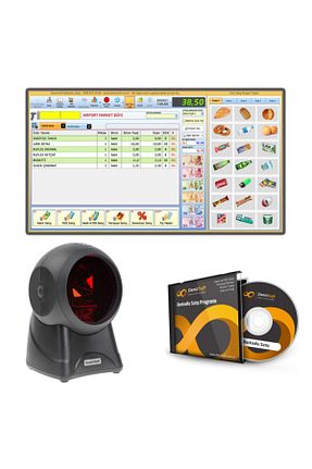 بارکد خوان مشکی DemirSoft - کد 46154758