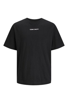 تیشرت مشکی مردانه Relaxed Jack & Jones - کد 818478583