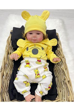 ست نوزادی زرد بچه گانه پنبه ای Pony Baby - کد 756438847