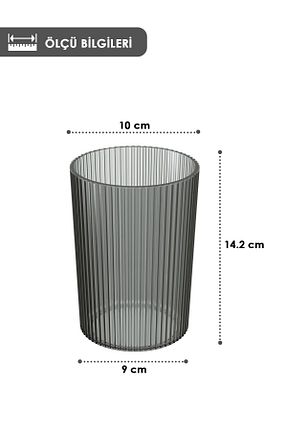 مرتب کننده لوازم آرایش طوسی پلاستیک 10 x 10 کد 824852190