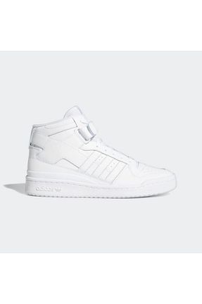 کفش بسکتبال سفید مردانه چرم مصنوعی adidas - کد 384262564