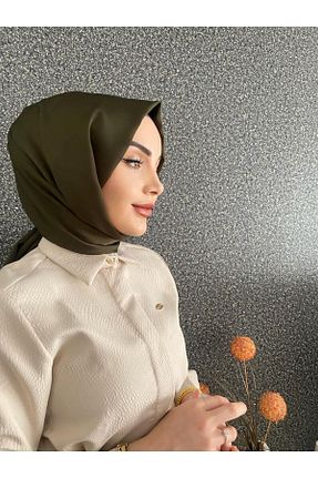روسری سبز پلی استر Butik - کد 808209875