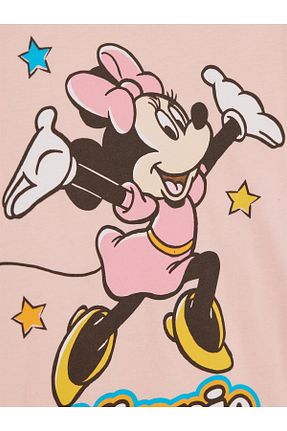 ست بالاتنه و پائین تنه صورتی بچه گانه بافتنی MINNIE MOUSE - کد 768950974