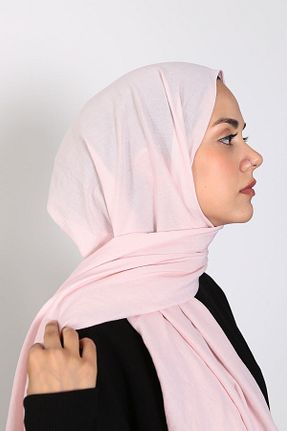 شال صورتی زنانه پنبه پلی استر ZENİPEK - کد 829671397