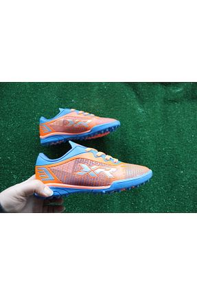 کفش فوتبال چمنی نارنجی بچه گانه GGO FOOTBALL - کد 829876066