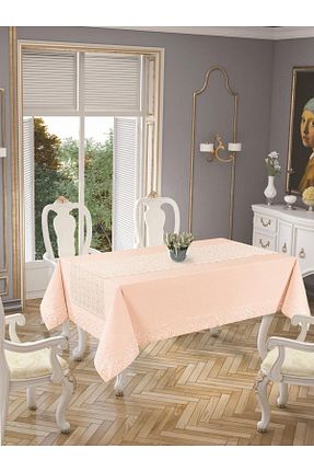 رومیزی صورتی گیپور دار Tropikhome - کد 772215519