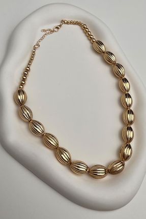 گردنبند جواهر طلائی زنانه کد 795348089