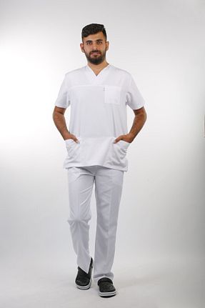 لباس ایمنی کار سفید EMIR - کد 237566494