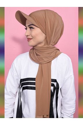 شال نارنجی زنانه پنبه ای Kadınbona - کد 364555427