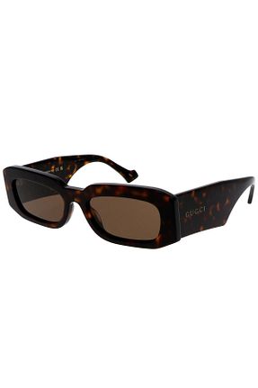 عینک آفتابی قهوه ای زنانه UV400 Gucci - کد 806032431