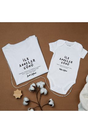 تیشرت سفید زنانه اورسایز Lotus Baby - کد 827168017