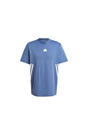 تی شرت آبی مردانه یقه گرد رگولار کد 829867836