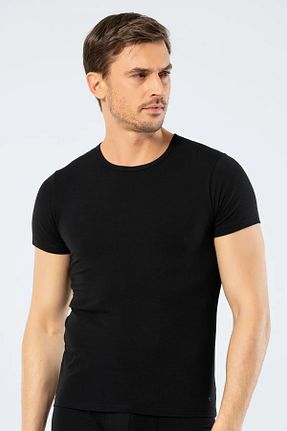 تیشرت مشکی مردانه رگولار Cacharel - کد 829944734