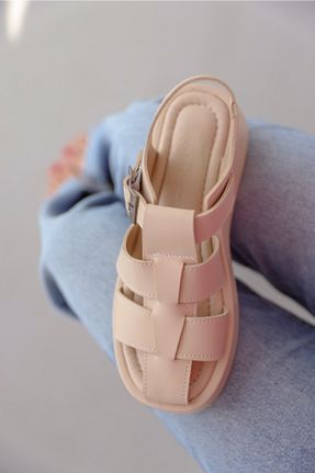 صندل نباتی زنانه پاشنه تخت selinshoes - کد 830138184