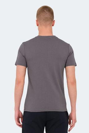 تیشرت اسپرت طوسی مردانه رگولار Slazenger - کد 830343079