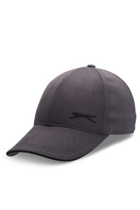 کلاه طوسی زنانه پنبه ای Slazenger - کد 830137158