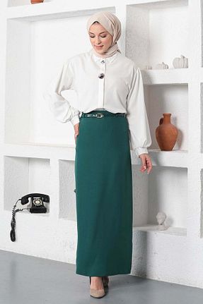 دامن حجاب سبز زنانه Kalem NRS - کد 830304893