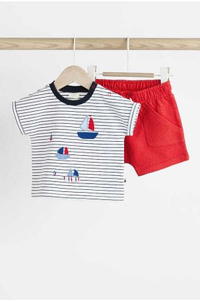 ست بالاتنه و پائین تنه رنگی بچه گانه بافتنی Next Baby - کد 830169900