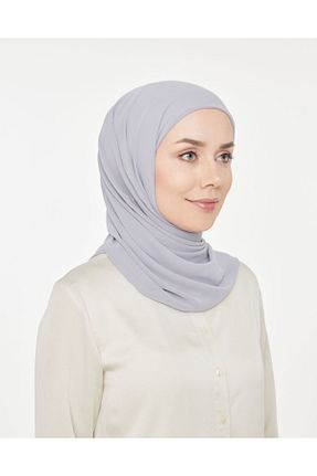 شال طوسی زنانه شیفون Melodi Scarf - کد 830232267