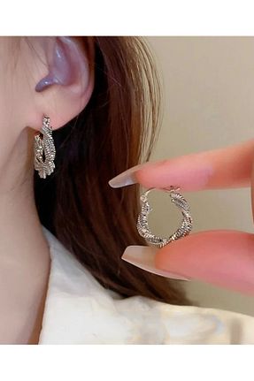 گوشواره جواهر حلقه monalisatoka - کد 830386249