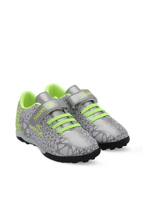 کفش فوتبال چمنی طوسی بچه گانه Slazenger - کد 829644956
