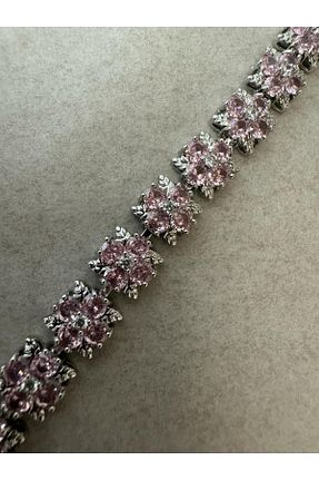 دستبند نقره زنانه 8 عیار CT STONES - کد 798186629
