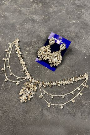 تاج زنانه سنگ کریستال Limelia - کد 829866781