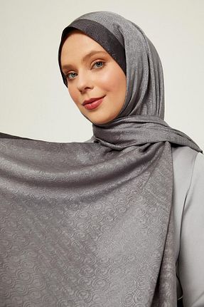 شال طوسی زنانه اکریلیک Levidor - کد 830174128