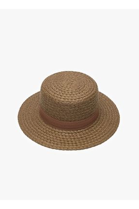 کلاه قهوه ای زنانه کد 830109388