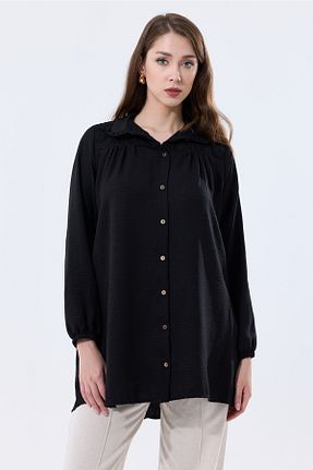 تونیک مشکی زنانه بافتنی MD trend - کد 830301885