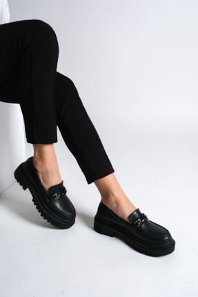 کفش کلاسیک مشکی زنانه پاشنه کوتاه ( 4 - 1 cm ) کد 830303605