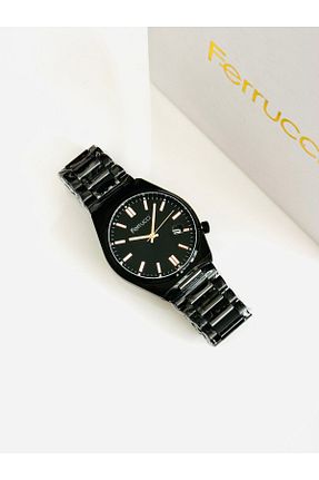ساعت مچی مشکی مردانه 42 میلی متر Ferrucci - کد 830237926