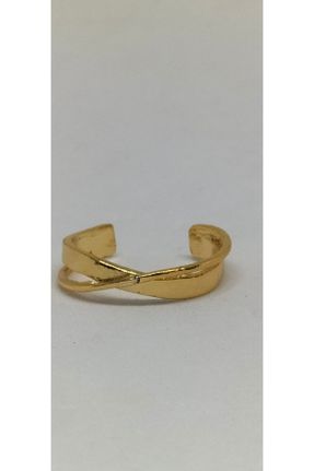 گوشواره غضروفی جواهرات طلائی زنانه برنز کد 830401323
