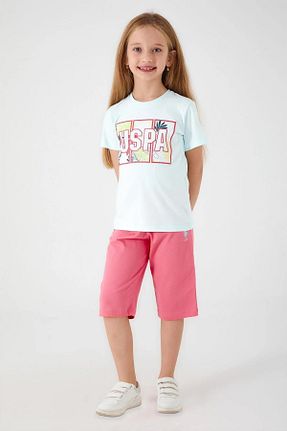 ست لباس راحتی سبز بچه گانه پنبه ای U.S. Polo Assn. - کد 829744188