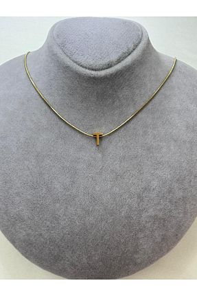 گردنبند استیل ( فولاد ) سفید زنانه استیل (فولاد) CT STONES - کد 829741077