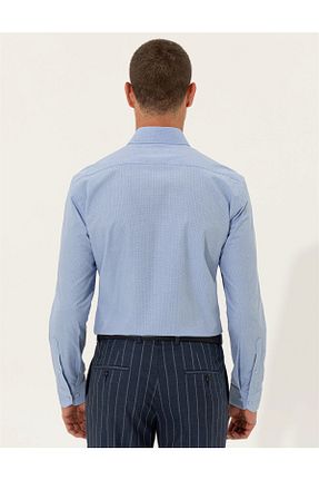 پیراهن آبی مردانه اسلیم فیت Pierre Cardin - کد 268612929