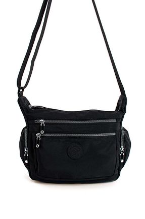 کیف دوشی مشکی زنانه پارچه ای Lifonbag - کد 829779955