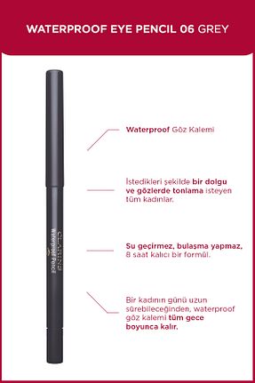مداد چشم طوسی دارد Clarins - کد 742677646