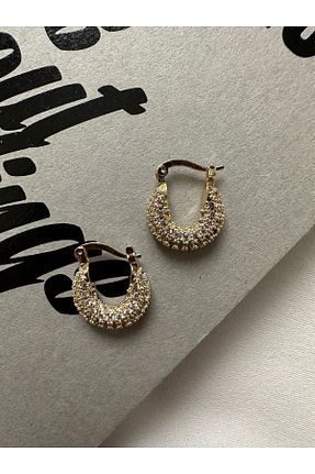 گوشواره جواهر طلائی زیرکن ringbox - کد 705670476