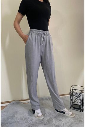 شلوار طوسی زنانه پارچه Lotus Boutique - کد 825401962