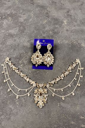 تاج زنانه سنگ کریستال Limelia - کد 829866781
