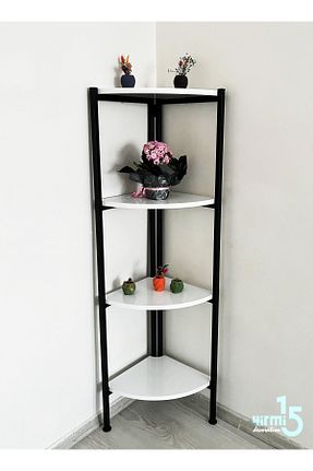 قفسه کتاب سفید 140 سانتی متر Yirmi15 - کد 829906856