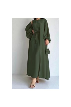 لباس مجلسی سبز زنانه رگولار کد 830223659