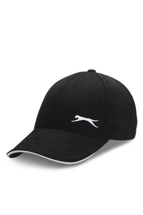 کلاه مشکی زنانه پنبه ای Slazenger - کد 830142223