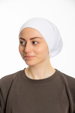 کلاه شنای اسلامی سفید زنانه کد 830313790
