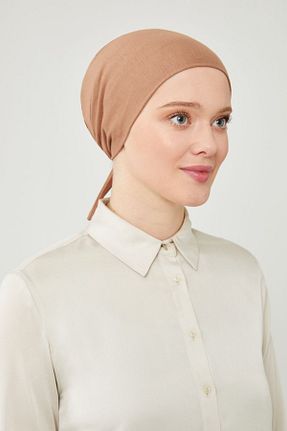 کلاه شنای حجاب قهوه ای زنانه Melodi Scarf - کد 830320377