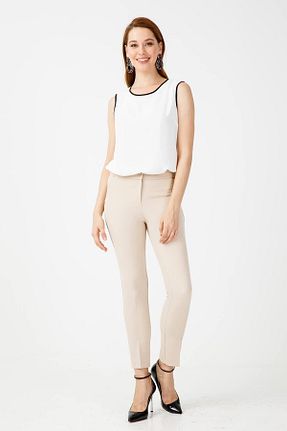 شلوار طوسی زنانه ویسکون Moda İlgi - کد 88576141