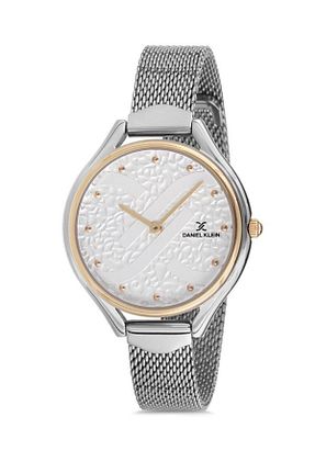 ساعت مچی طوسی زنانه 40 میلی متر Daniel Klein - کد 107324374
