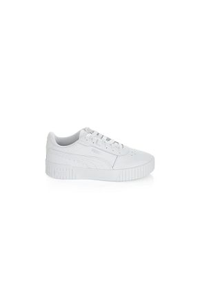 کفش اسنیکر سفید زنانه بند دار Puma - کد 823957858