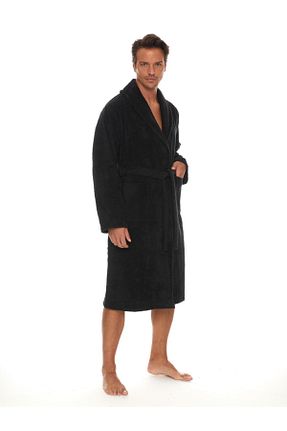 حوله پالتوئی مشکی مردانه Homelover - کد 810992368